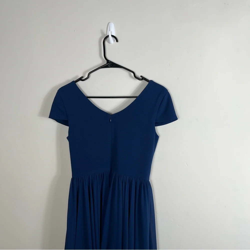 Dress the Population Blue Midi Dress Size Small - Picture 12 of 15